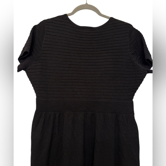 Lane Bryant Mixed Knit Babyboll Sweater Dress - Picture 5 of 8